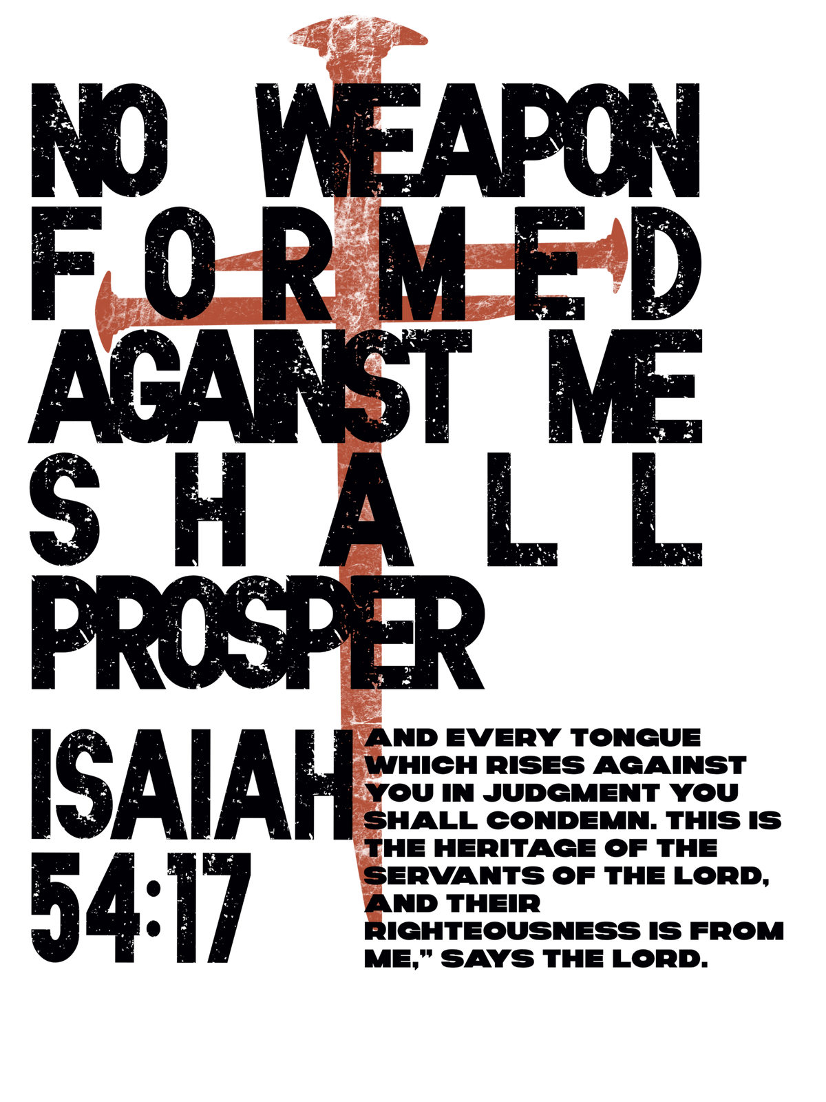 No Weapon Formed Against Me